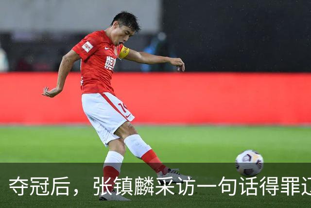 夺冠后，张镇麟采访一句话得罪辽宁！辽蜜：有本事到四川证明价值